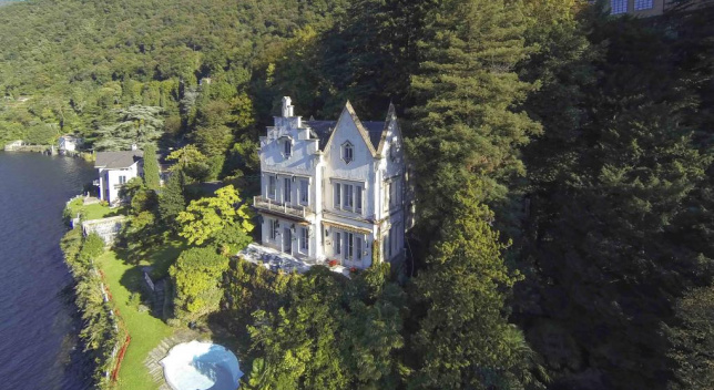 Villa storica sul lago di Como a Blevio